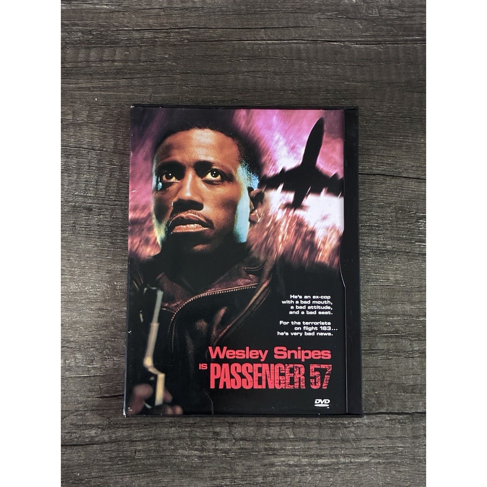 Passenger 57 (DVD, 1998) Wesley Snipes Snipes Action Thriller Flight 1993 Movie